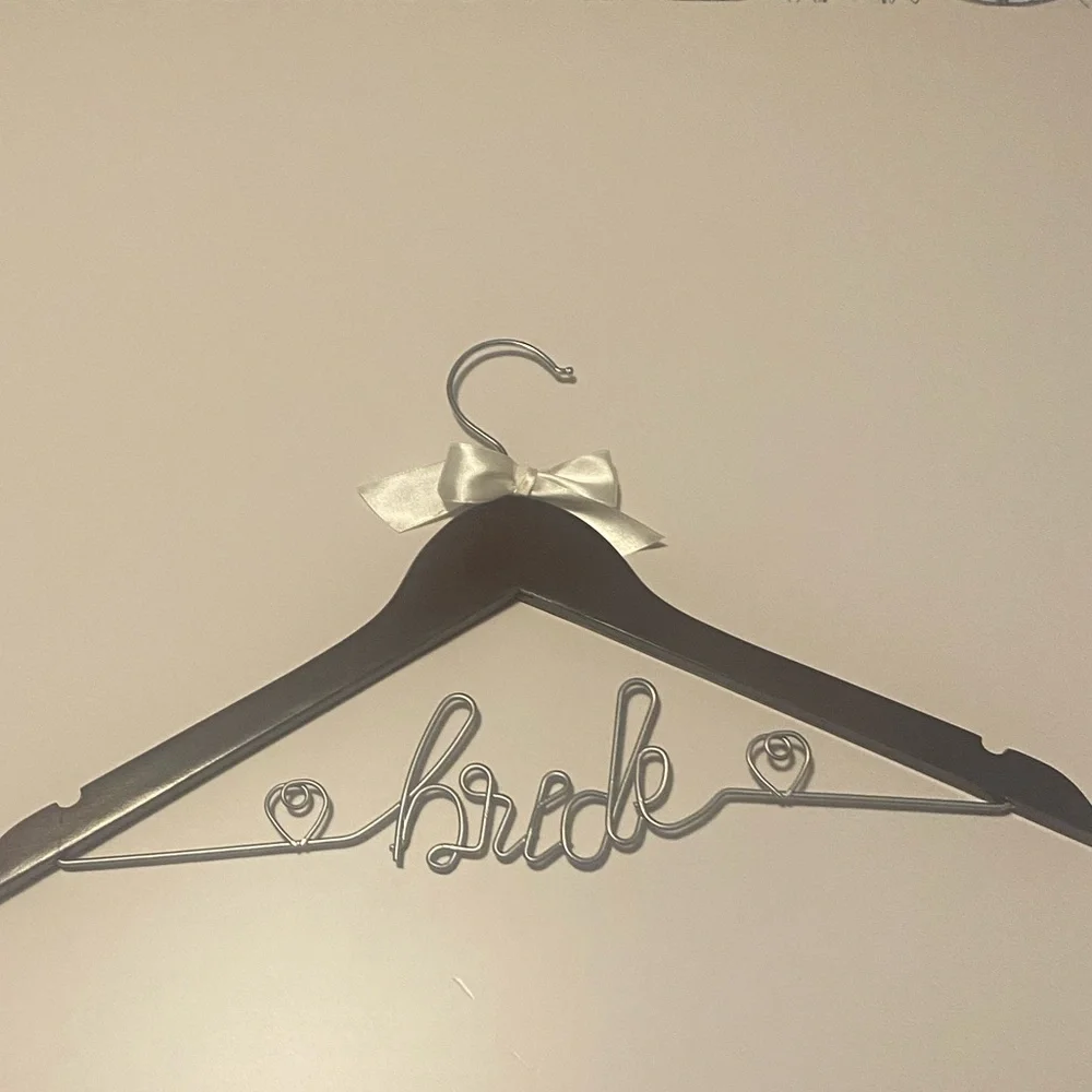 Bridal dress hanger